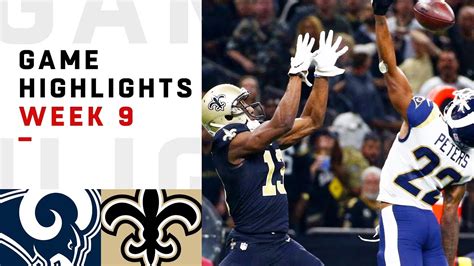 Rams Vs. Saints Week 9 Highlights | NFL 2018 » NFL Super Bowl Betting