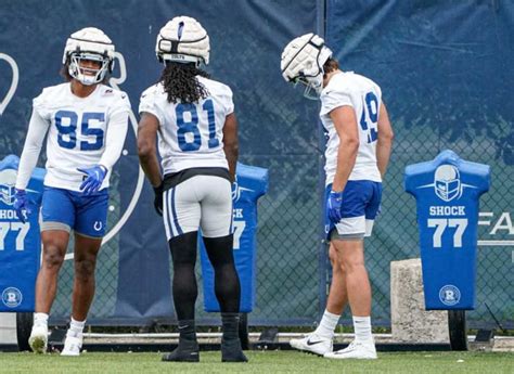 Indianapolis Colts TE Drew Ogletree Ascending Rapidly in Colts Camp ...