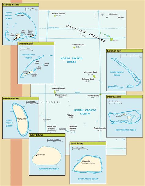 Kingman Reef detailed political map. Detailed political map of Kingman Reef | Vidiani.com | Maps ...