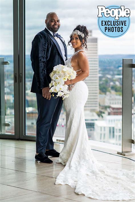 Michael Oher Wedding Photos with Tiffany Roy