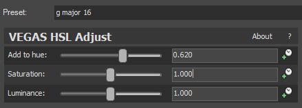 Tutorial - How to do or make the G Major 16 effect in Vegas