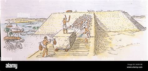 Ancient Egyptian Pyramids Diagram