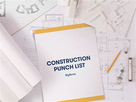 What Is a Construction Punch List? [+Free Template] - BigRentz