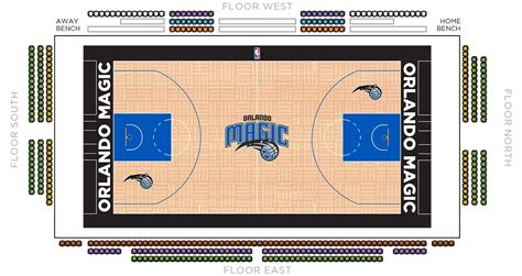 Orlando Magic Floor Seating Chart | Floor Roma