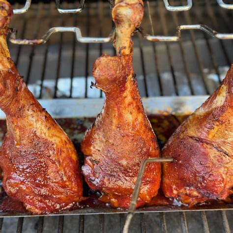 Easy Smoked Turkey Legs - Grill Frenzy