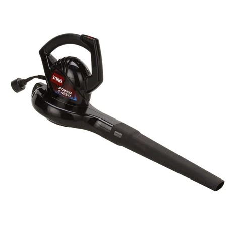 Toro Power Sweep 160 MPH 155 CFM 7 Amp Electric Leaf Blower-51585 - The Home Depot