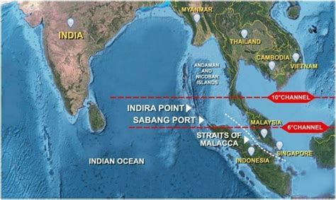 Sabang port, Indonesia: • India is... - Mapping For UPSC