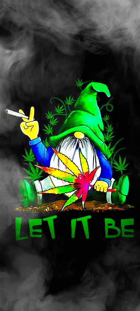 Let it Be, 420, art, green, smoke HD phone wallpaper | Pxfuel