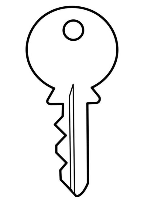 Coloring page key - coloring picture key. Free coloring sheets to print ...