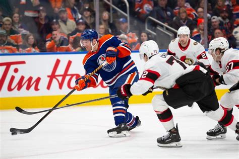 NHL Roundup: Zach Hyman’s Hat Trick Fuels Oilers Past Senators | The ...