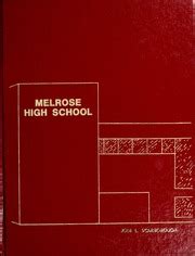 Melrose High School - Log Yearbook (Melrose, MA), Covers 1 - 15