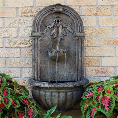 Wall Mounted Fountains Outdoor With Contemporary Spaces - Image to u