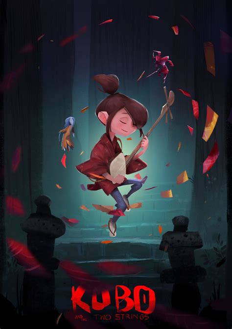 ArtStation - Fan-art Kubo and the two strings, Asanee Tejasakulsin | Anime artwork, Cute art ...