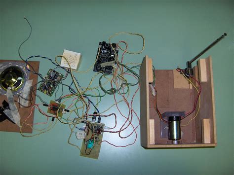 Radio Guts | (w/ Wiring board, H-bridge, digital pot, and ki… | Flickr