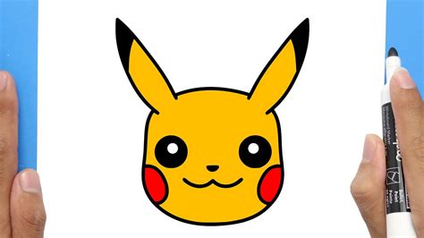 Easy To Draw Pikachu - Pikachu Draw Easy Step Drawing Pokemon Cute Drawingnow Eyes Color Small ...