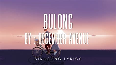 December Avenue - Bulong Lyrics - YouTube