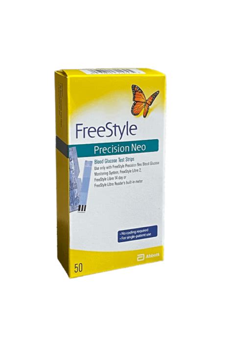 Freestyle Precision Neo Test Strips 50ct. - Diabetic Outlet