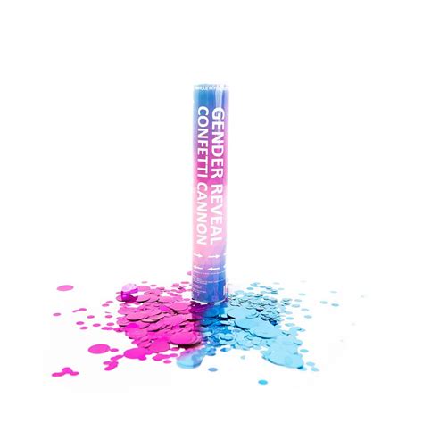 Buy GENDER REVEAL CONFETTI CANNON - BIODEGRADABLE CONFETTI Online - ALLY'S SMOKE GRENADES