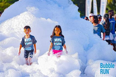 The UAE's First Ever Bubble Run Is Happening In Dubai - Gulfbuzz