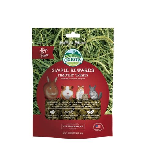 Oxbow, Simple Rewards Timothy Treats, 1.4 oz - Wilco Farm Stores