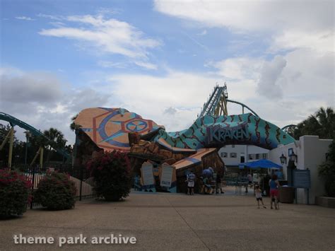 Kraken at SeaWorld Orlando | Theme Park Archive