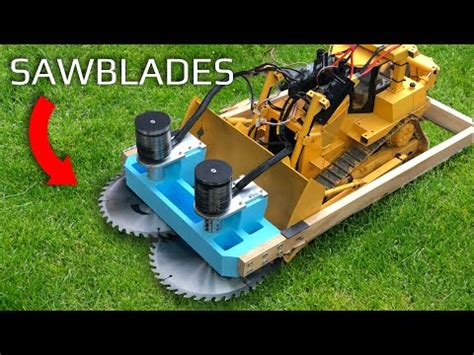$3000 R/C Bulldozer with Saw Blades @rctestflight