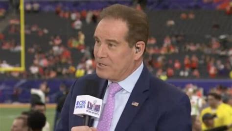 Jim Nantz drops gambling reference early in Super Bowl