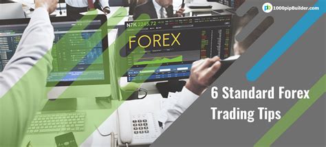 6 Standard Forex Trading Tips - Trade Online Market