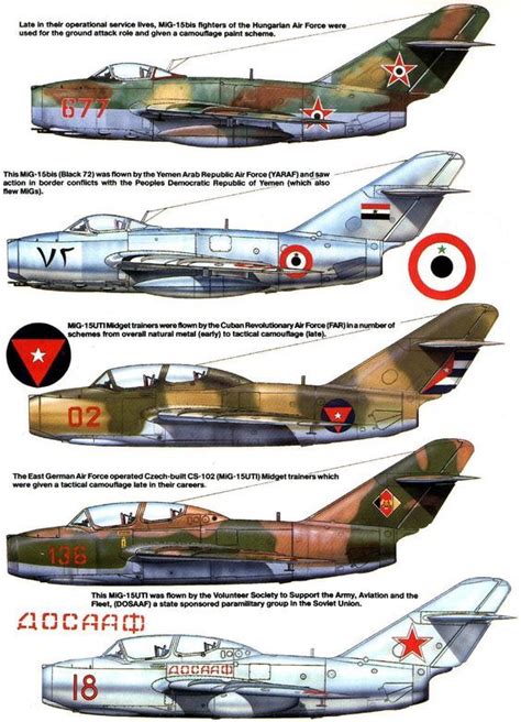 Пин на доске Aircraft color profiles in comparison