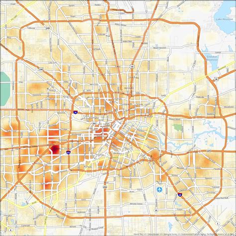 Houston Crime Map - GIS Geography