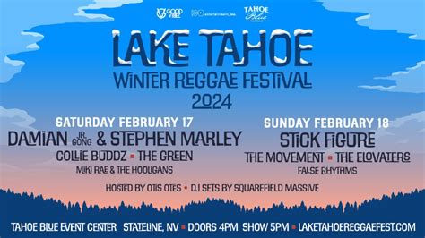 Lake Tahoe Winter Reggae Festival 2024 shares detalies of lineup • WithGuitars