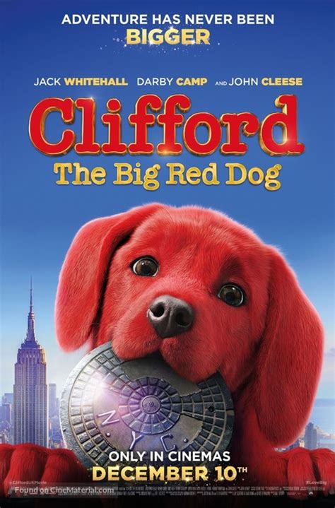 Clifford the Big Red Dog (2021) British movie poster