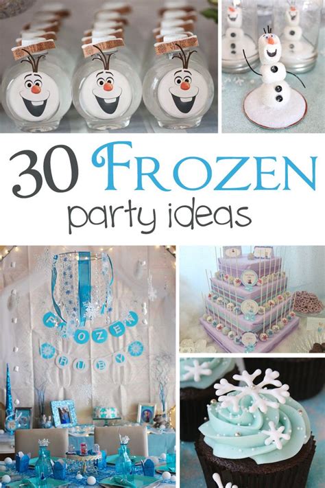 30 Frozen Party Ideas | Frozen birthday, Frozen party, Frozen birthday ...