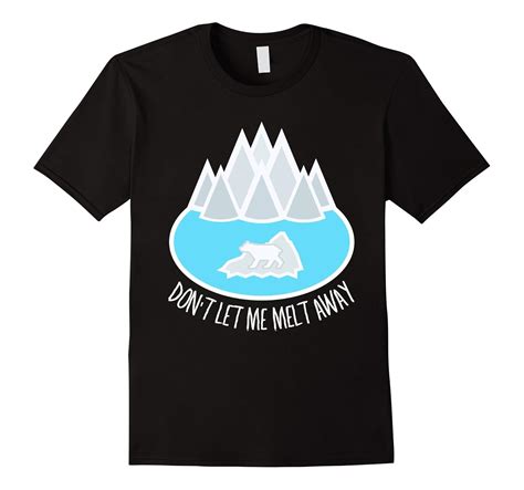 Polar Ice Caps Melting glaciers cute Polar Bear T-Shirt-BN – Banazatee