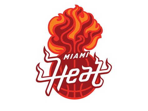 NBA Logo Redesigns: Miami Heat by Michael Weinstein on Dribbble