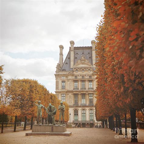 Tuileries Garden In Fall Photograph by Ivy Ho