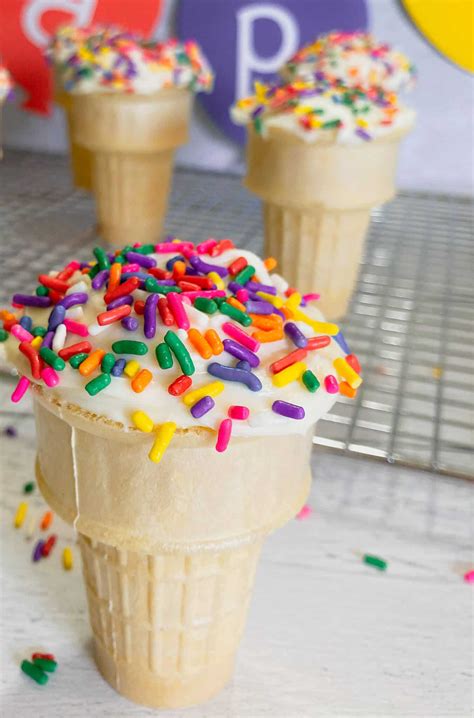 How to Make Ice Cream Cone Cupcakes