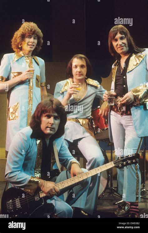 MUD UK glam rock group about 1974 Stock Photo - Alamy