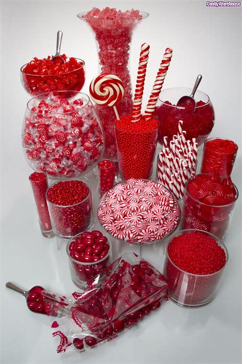 Red Candy Buffet | Red candy buffet, Red candy bars, Red candy