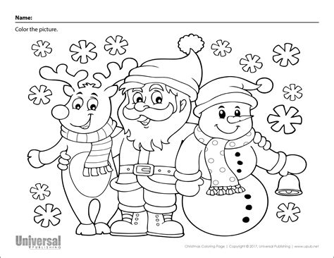 Free Christmas Printables Coloring