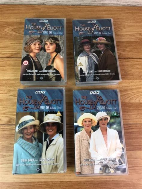 BBC THE HOUSE Of Elliot VHS Tapes Series One Volumes One To Four £40.49 ...