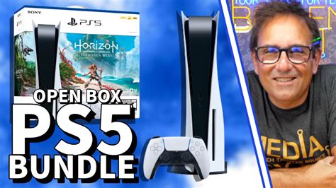 Unboxing PS5 Bundle Horizon Forbidden West Bundle - mediaboxent.com