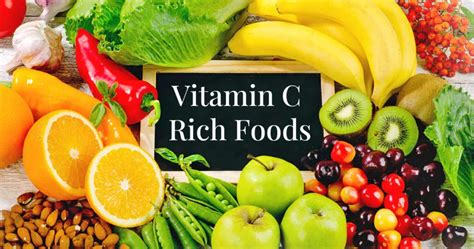 Vitamin C Rich Food Sources- Fruits & Vegetables