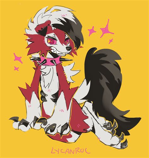 Lycanroc by murkbone on DeviantArt