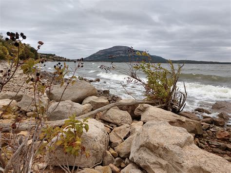 Lake Lawtonka, Wichita Mountain Wildlife Reserve : r/pics