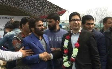 Shah Faesal: Jammu and Kashmir People's Movement Launched By Former IAS Officer