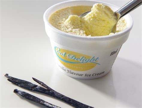 Cool Vanilla Ice Cream Tubs [60x80ml] - Bradleys