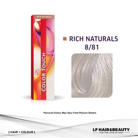 Wella Color Touch Semi-Permanent Cream 8/81 - Light Blonde Pearl Ash ...