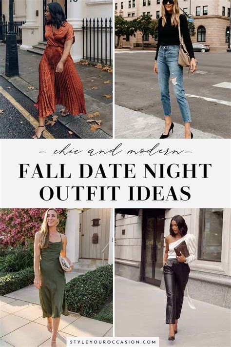 15+ Chic Fall Date Night Outfits You’ll Feel Amazing In!