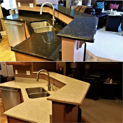 Countertop Refinishing, Kitchen Resurfacing or Repairs on Damaged ...